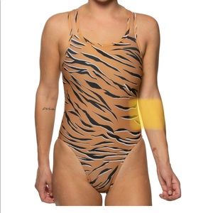 ISO Jolyn Bengal print onsie in a size 28